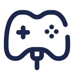 Gamepad Charge SVG Icon